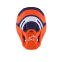 Kask ALPINESTARS SUPERTECH M7 CORE orange/blue 2XL