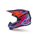 Kask ALPINESTARS SUPERTECH M7 FUSE blu/pu/pnk 2XL