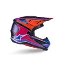 Kask ALPINESTARS SUPERTECH M7 FUSE blu/pu/pnk 2XL