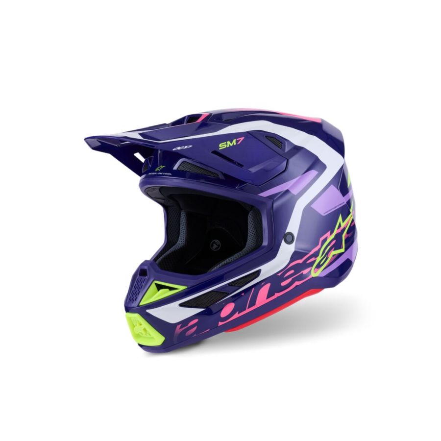 Kask ALPINESTARS SUPERTECH M7 DEED purple/pink 2XL