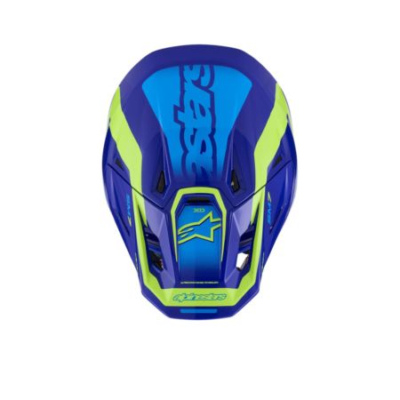 Kask ALPINESTARS SUPERTECH M7 DEED blue/yellow 2XL