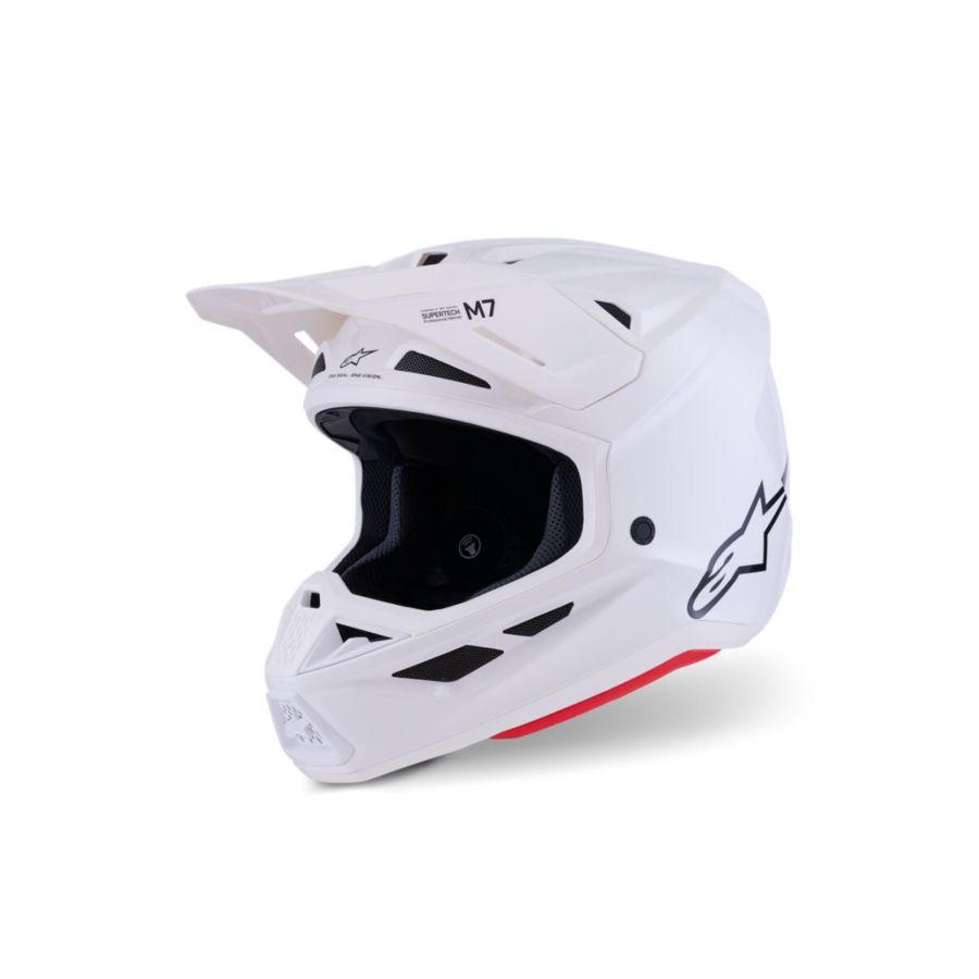 Kask ALPINESTARS SUPERTECH M7 white gloss 2XL Kask ALPINESTARS SUPERTECH M7 white gloss 2XL