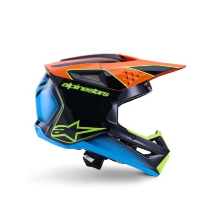 Kask ALPINESTARS SUPERTECH M3 FRAY bk/or/ylw 2XL