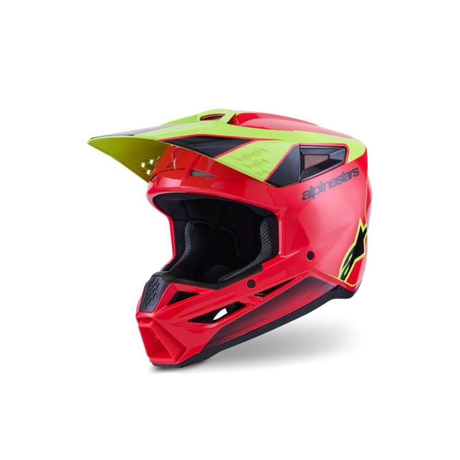 Kask ALPINESTARS SUPERTECH M3 FRAY rd/ylw/bk 2XL