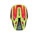 Kask ALPINESTARS SUPERTECH M3 FRAY rd/ylw/bk 2XL