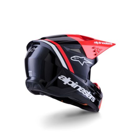 Kask ALPINESTARS SUPERTECH M3 RADIUM bk/rd/wh 2XL