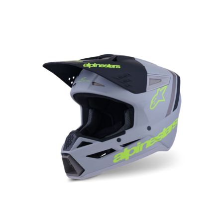 Kask ALPINESTARS SUPERTECH M3 RADIUM gy/bk/ylw 2XL