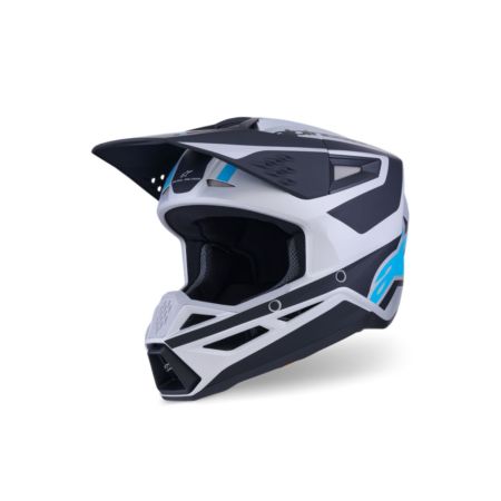 Kask ALPINESTARS SUPERTECH M3 HEAT slv/bl/bk 2XL