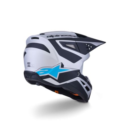 Kask ALPINESTARS SUPERTECH M3 HEAT slv/bl/bk 2XL