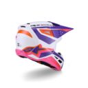Kask ALPINESTARS SUPERTECH M3 HEAT wht/pu/pnk 2XL