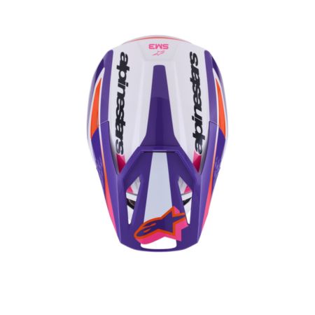 Kask ALPINESTARS SUPERTECH M3 HEAT wht/pu/pnk 2XL