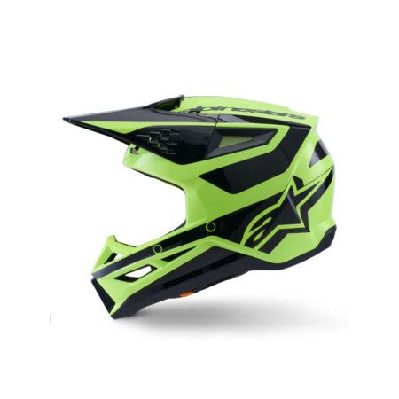 Kask ALPINESTARS SUPERTECH M3 HEAT ylw/bk 2XL