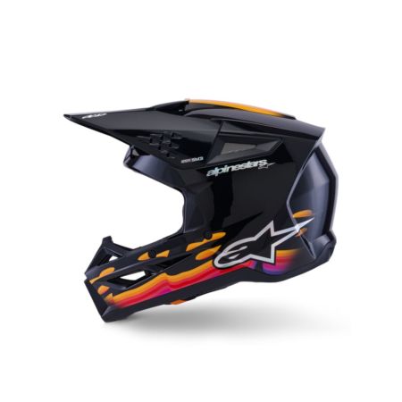 Kask ALPINESTARS SUPERTECH M3 FORCE black gloss 2X