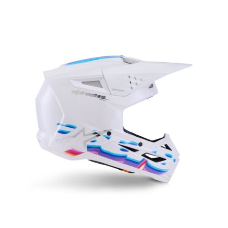 Kask ALPINESTARS SUPERTECH M3 FORCE white gloss L