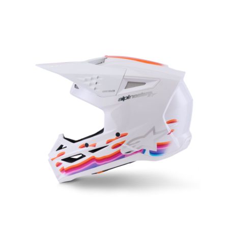 Kask ALPINESTARS SUPERTECH M3 FORCE white gloss L