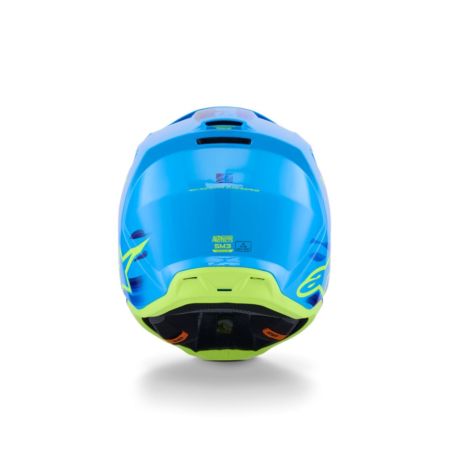 Kask ALPINESTARS SUPERTECH M3 FORCE cyan 2XL