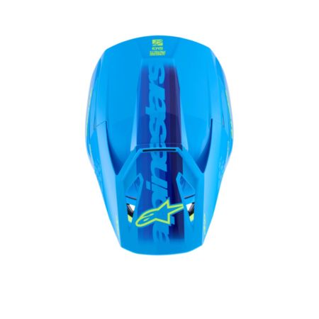 Kask ALPINESTARS SUPERTECH M3 FORCE cyan 2XL