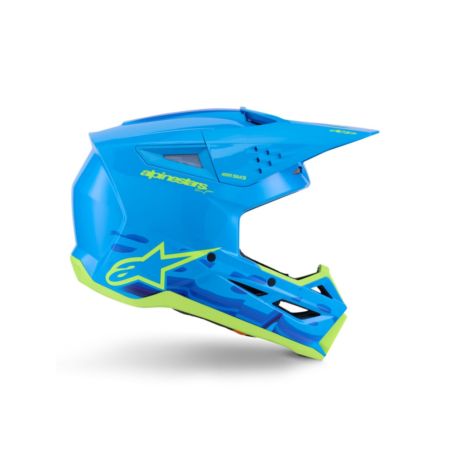 Kask ALPINESTARS SUPERTECH M3 FORCE cyan 2XL