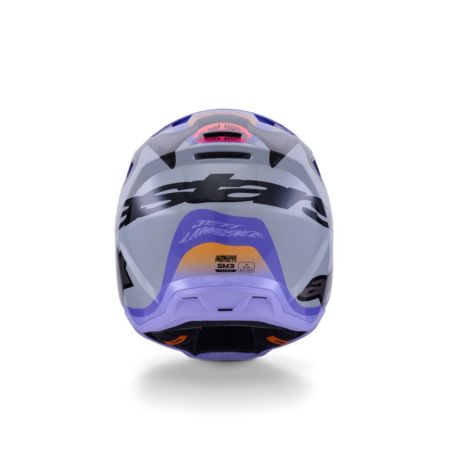 Kask ALPINESTARS SUPERTECH M3 JETTSON gy/pu/bl 2XL