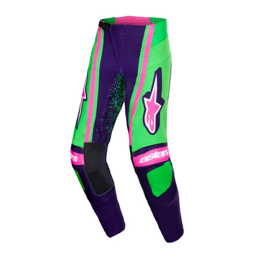 Spodnie ALPINESTARS TECHSTAR NOMUR pu/gr/pnk 28