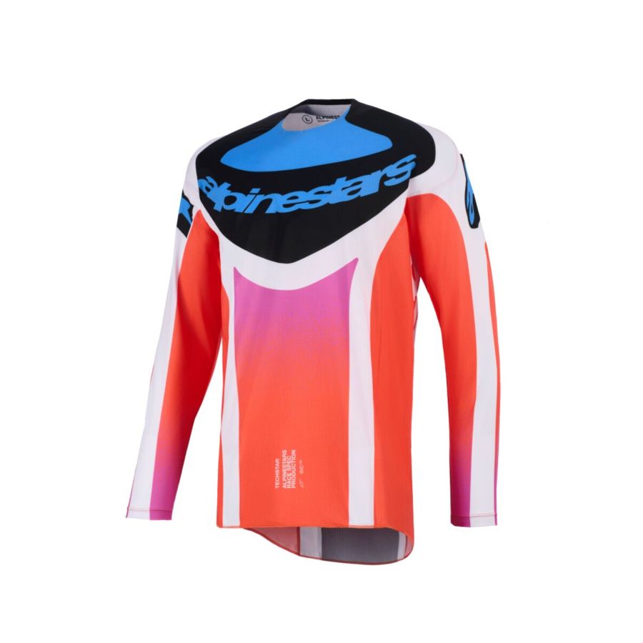Bluza ALPINESTARS TECHSTAR KNIF gy/or/blk 2XL
