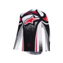 Bluza ALPINESTARS TECHSTAR NOMUR blk/wh/rd 2XL