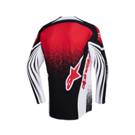 Bluza ALPINESTARS TECHSTAR NOMUR blk/wh/rd 2XL