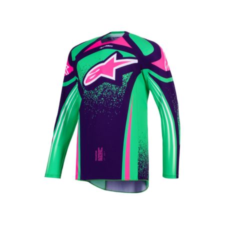 Bluza ALPINESTARS TECHSTAR NOMUR pu/gr/pnk 2XL