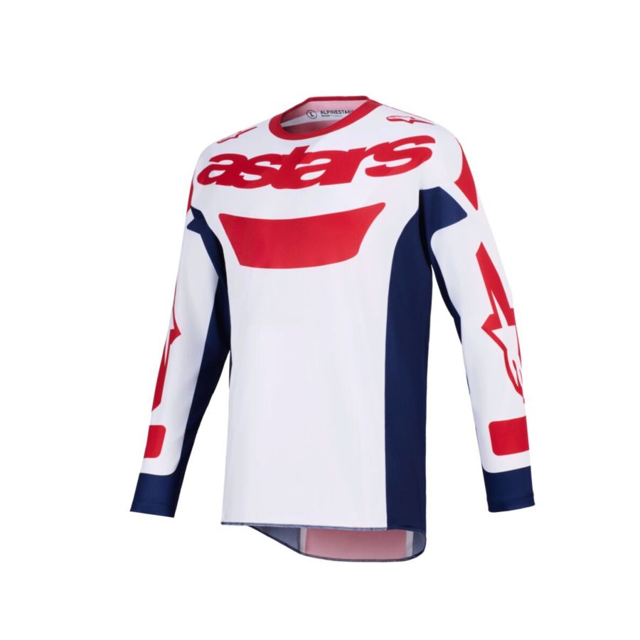 Bluza ALPINESTARS RACER RIWAY wh/blu/rd 2XL