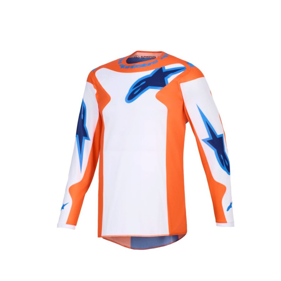 Bluza ALPINESTARS FLUID GRID orange/blue 2XL