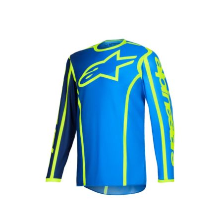 Bluza ALPINESTARS FLUID APEX blue/yellow 2XL