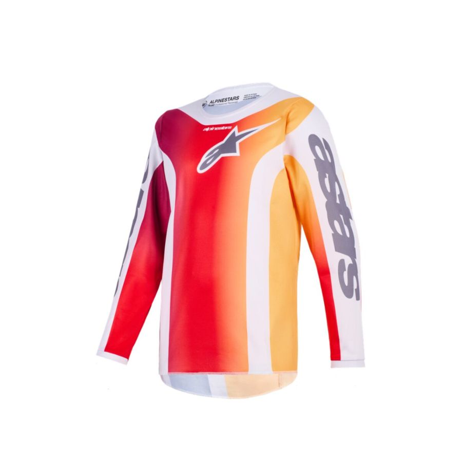Bluza ALPINESTARS YOUTH FLUID PORTL red/gray L