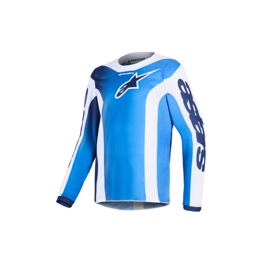 Bluza ALPINESTARS YOUTH FLUID PORTL blue/white L