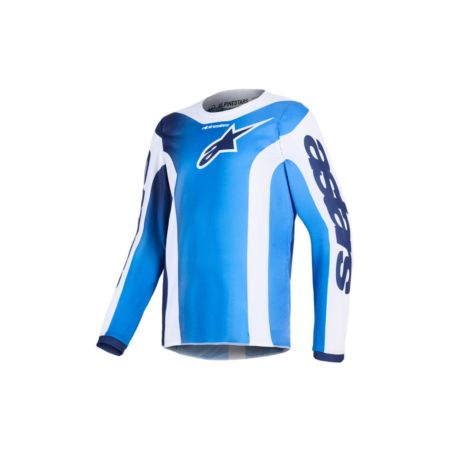 Bluza ALPINESTARS YOUTH FLUID PORTL blue/white L