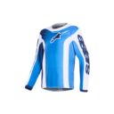 Bluza ALPINESTARS YOUTH FLUID PORTL blue/white L