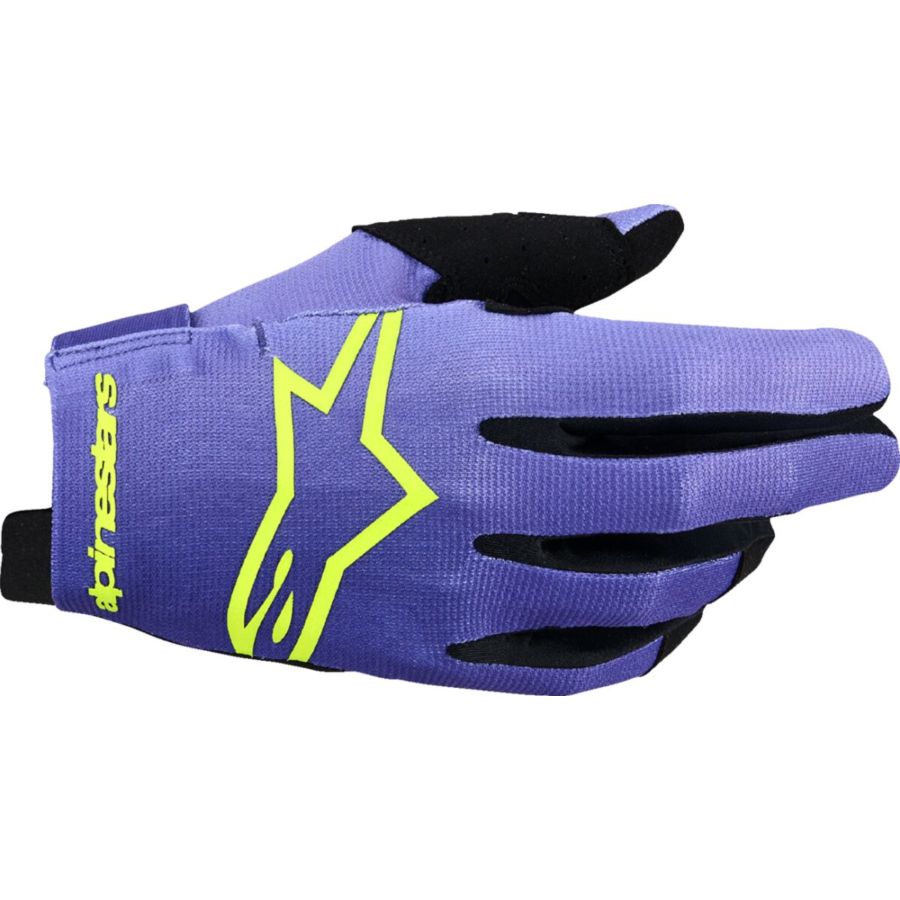 Rękawiczki ALPINESTARS RADAR purple/yellow 2XL