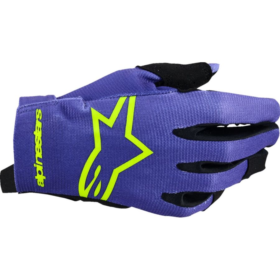 Rękawiczki ALPINESTARS YOUTH RADAR pur/ylw 2XS