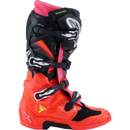 Buty ALPINESTARS TECH 7 bk/rd/pnk 44,5 (10)