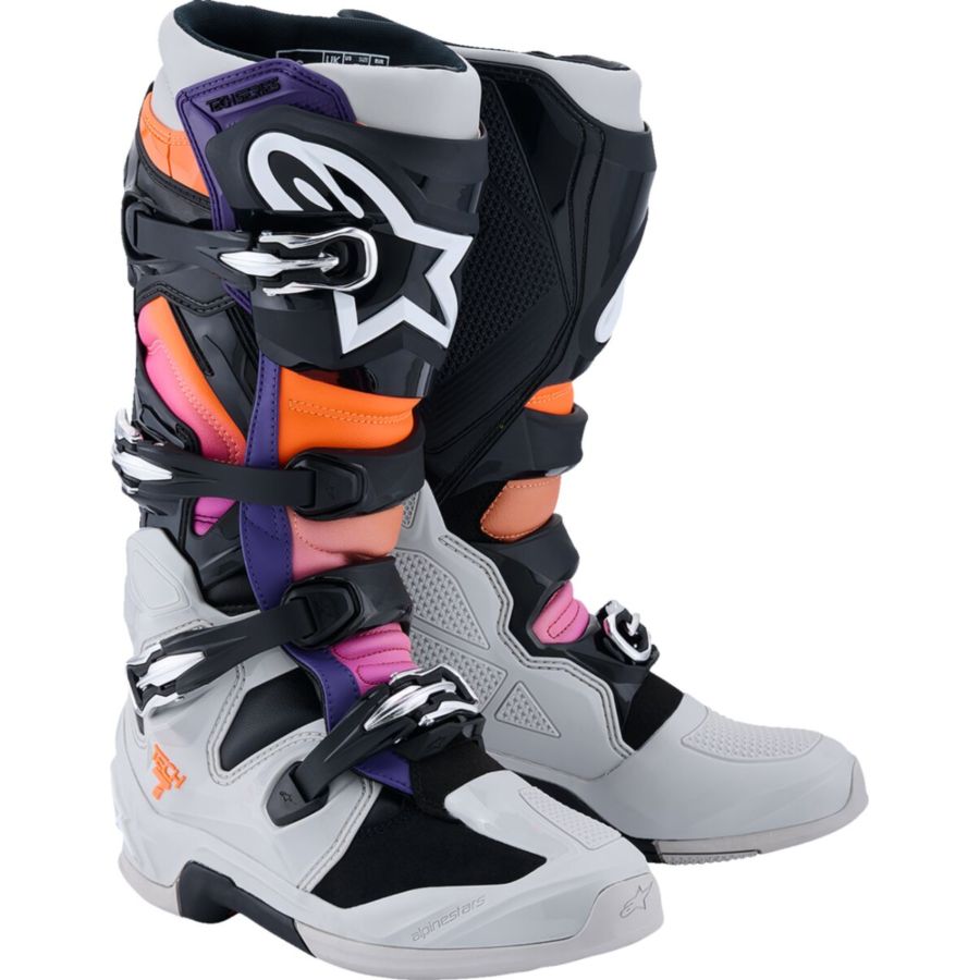 Buty ALPINESTARS TECH 7 blk/gy/or 44,5 (10)