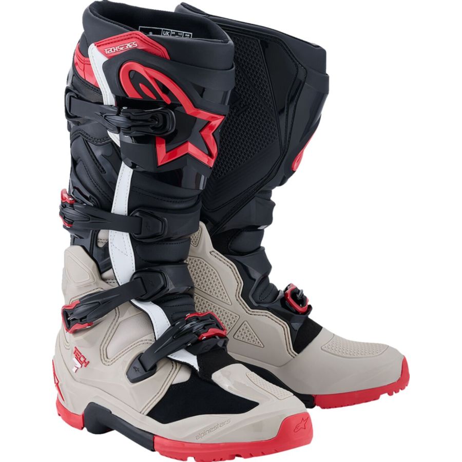 Buty ALPINESTARS TECH 7 ENDURO blk/rd/gy 44,5 (10)