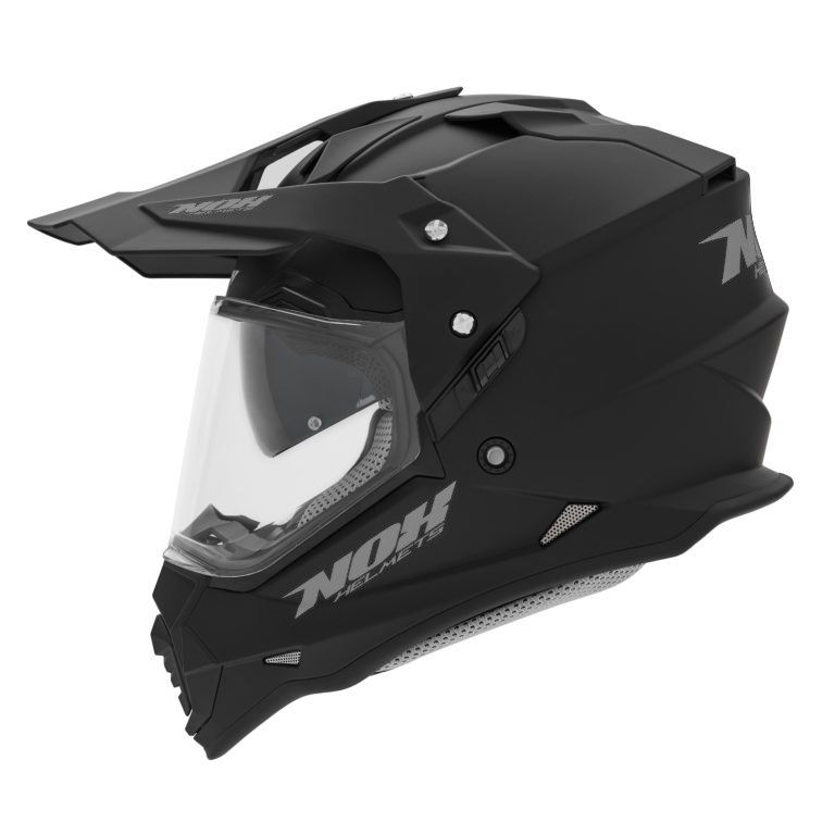 Kask NOX Offroad N312 Solid Mat czarny L