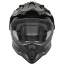 Kask NOX DUOSPORT SOLID czarny połysk XL