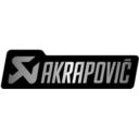 Naklejka AKRAPOVIC bk/sil logo 120 x 35 mm