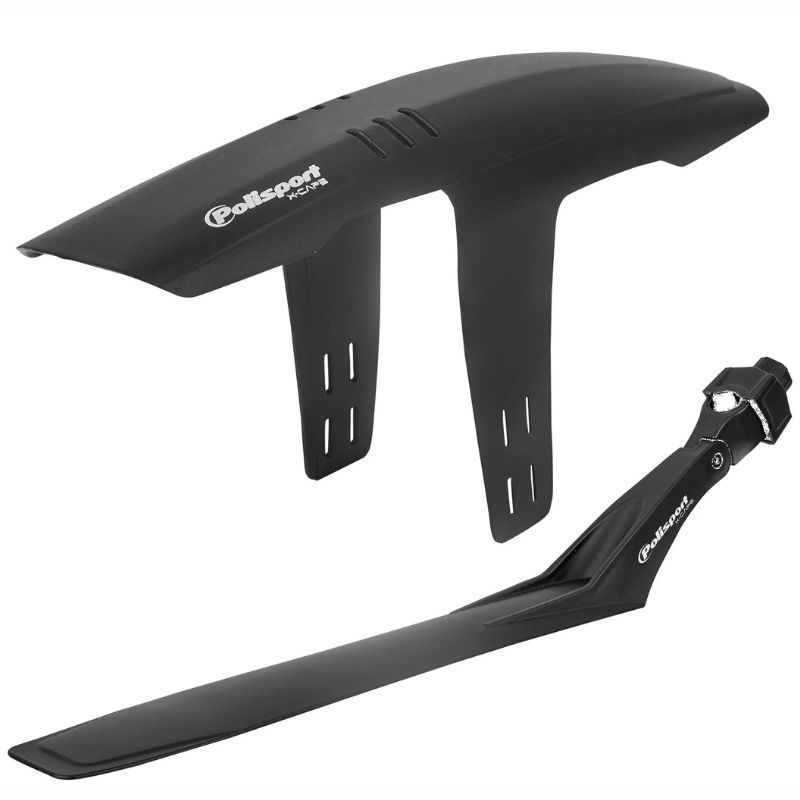 POLISPORT BICYCLE FRONT + REAR MUDGUARD XCAPE