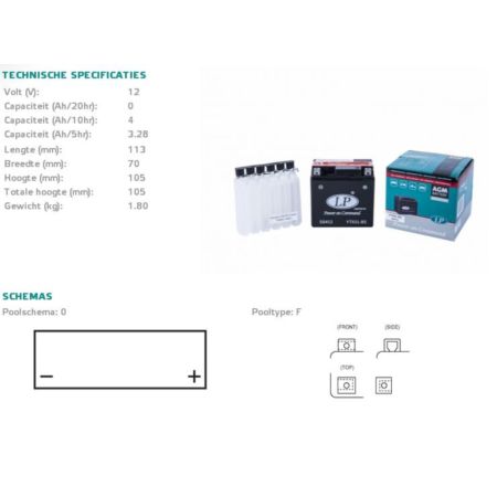 Akumulator LANDPORT ytx5l-bs