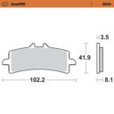 Klocki hamulcowe MOTO MASTER ROADPRO APRILIA RSV4