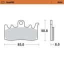 Klocki hamulcowe MOTO MASTER ROADPRO SWM VAREZ