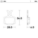 Klocki hamulcowe MOTO MASTER NITRO GASGAS MC-E 5