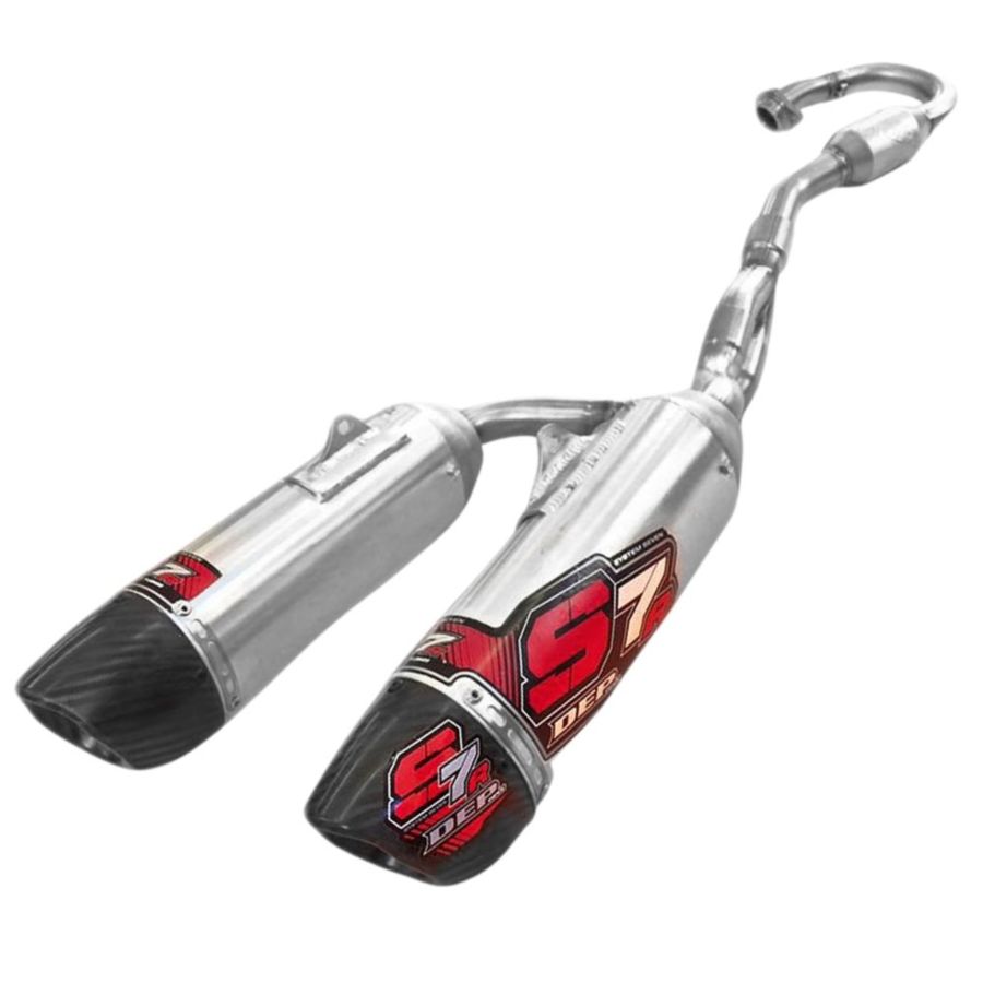 Układ wydechowy DEP HONDA crf 450 13-14 -twin- kpl