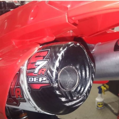 Układ wydechowy DEP HONDA crf 450 13-14 -twin- kpl